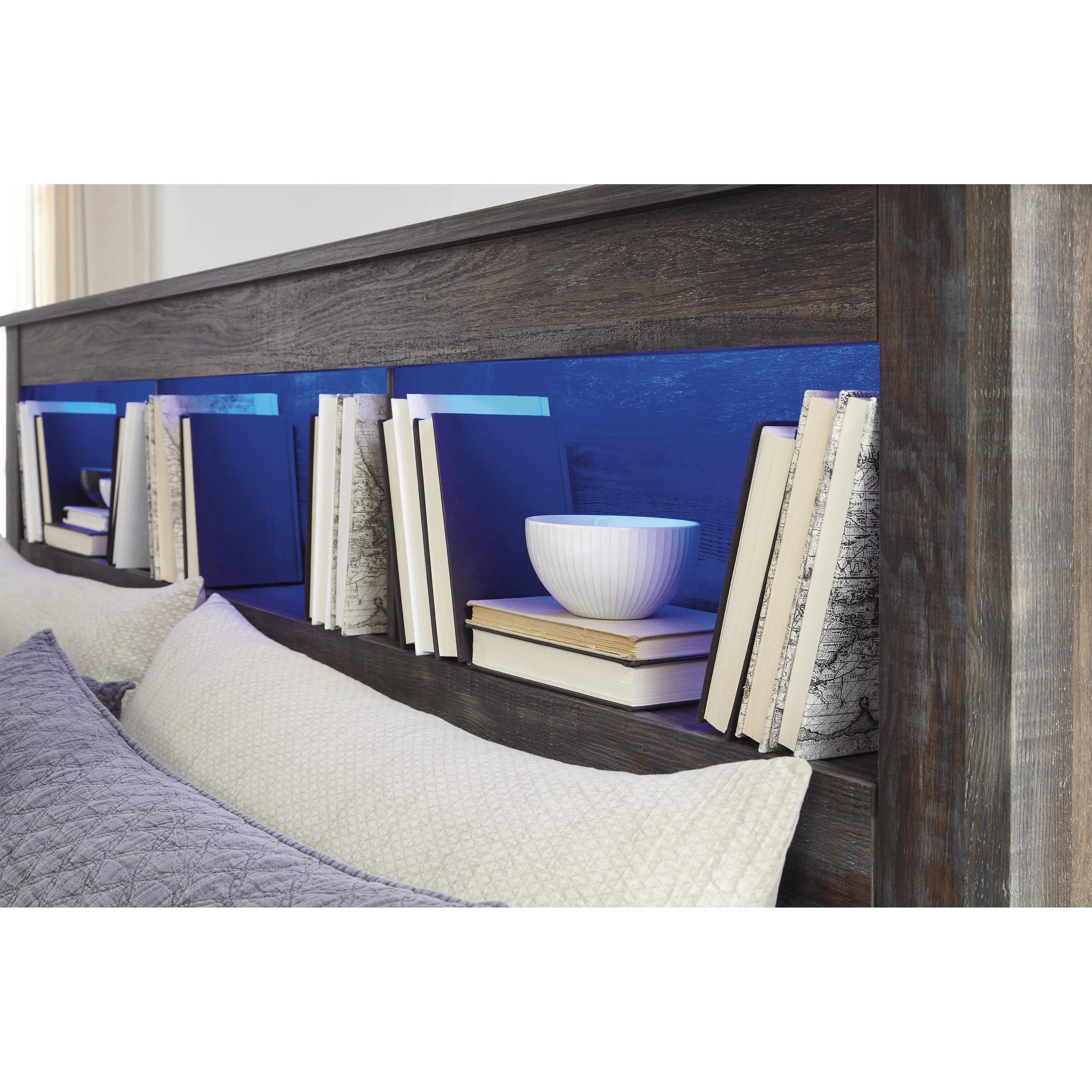 Signature Design by Ashley Drystan B211-65 Queen Bookcase Headboard