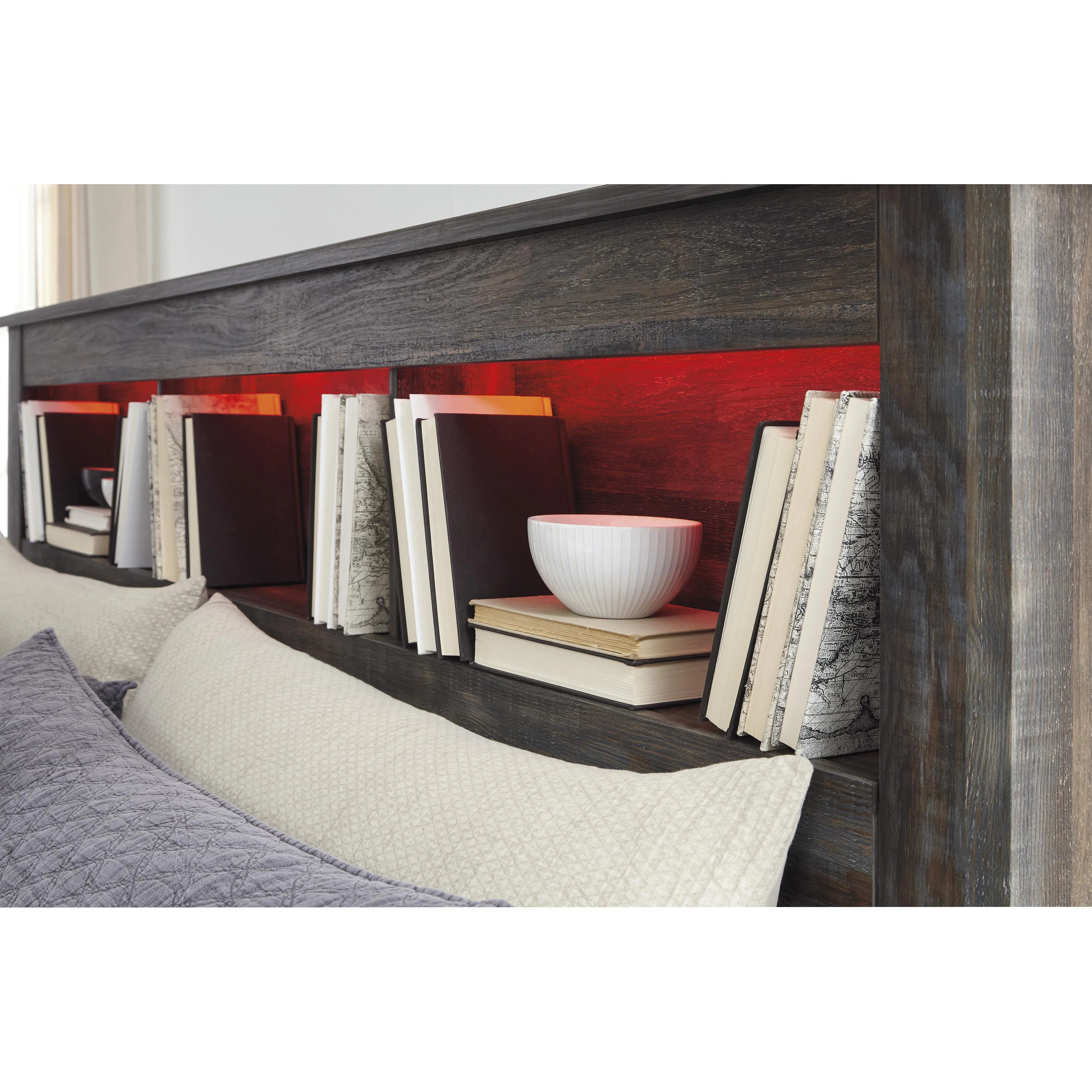 Signature Design by Ashley Drystan B211-65 Queen Bookcase Headboard