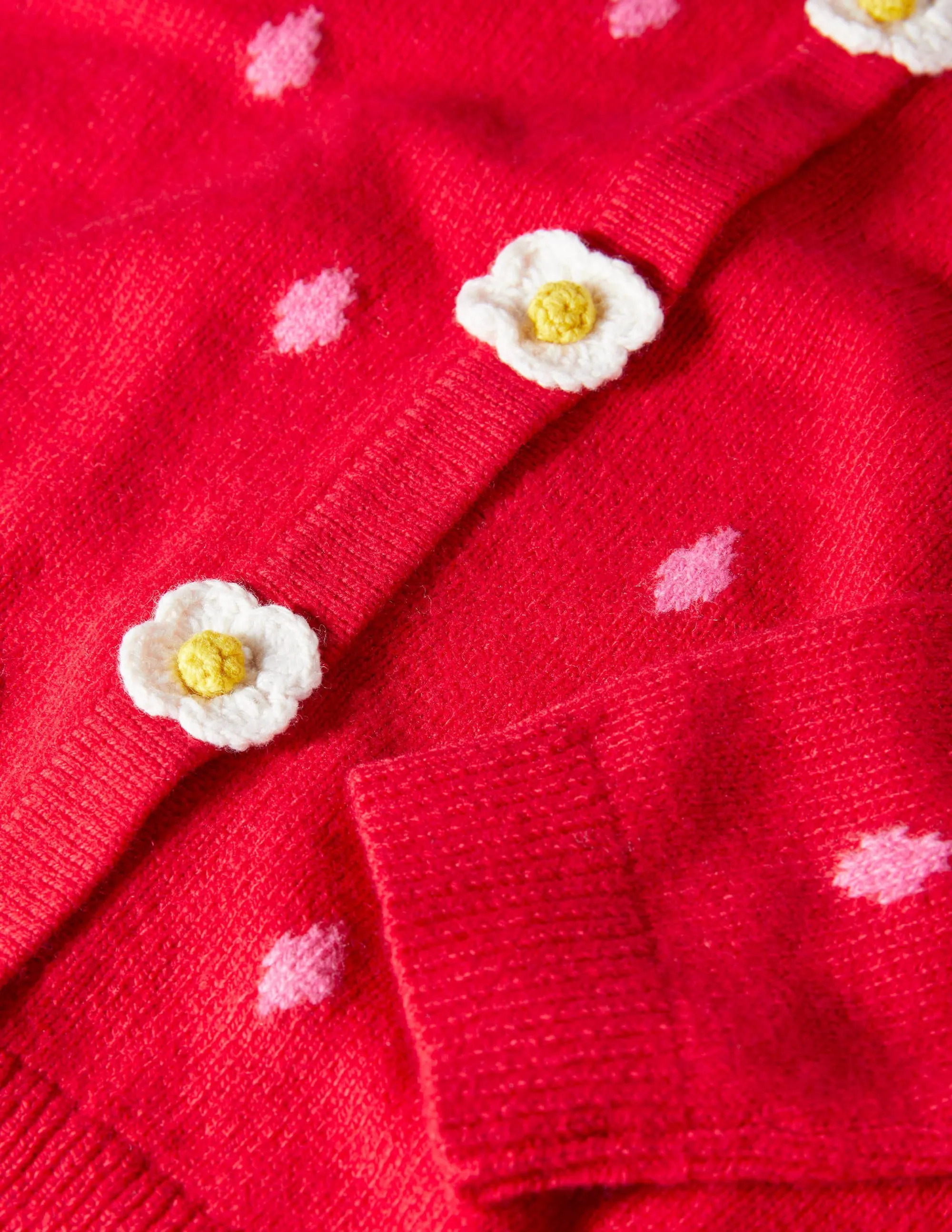 Strawberry Applique Cardigan-Summer Poppy Strawberry