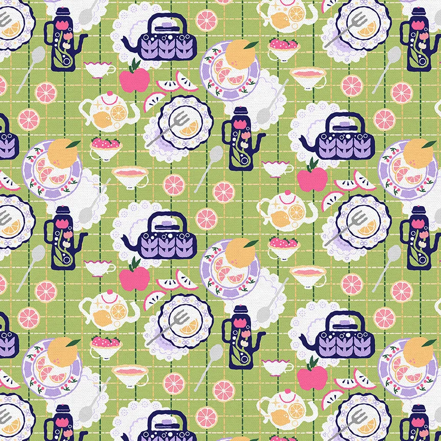 Tea Party - Light Green