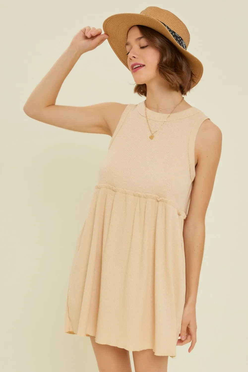 Tell Me We're Alright Tank Dress