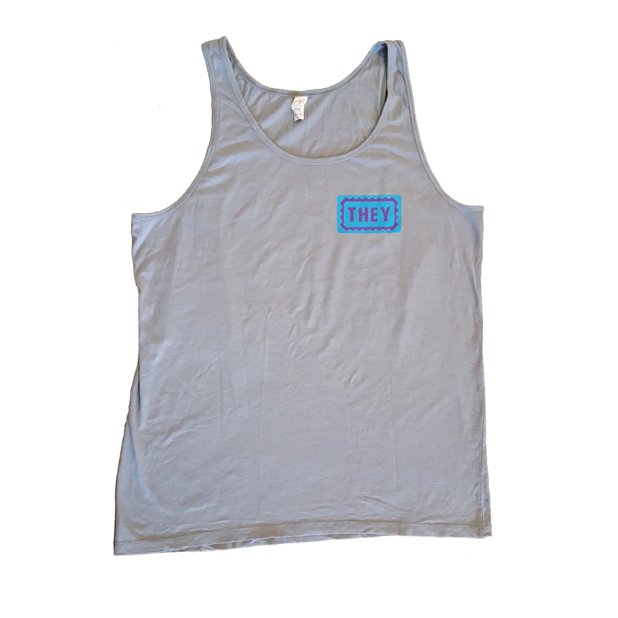 They/Them Loose Fit Tank Top