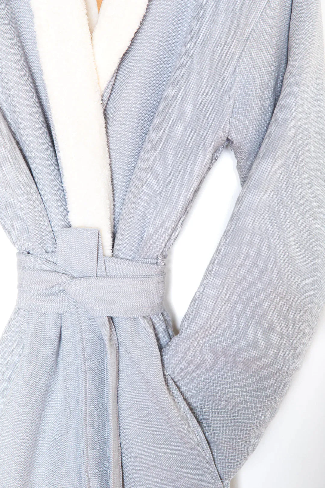 Tofino Towel Nordic Robe | Sand, Navy   Grey
