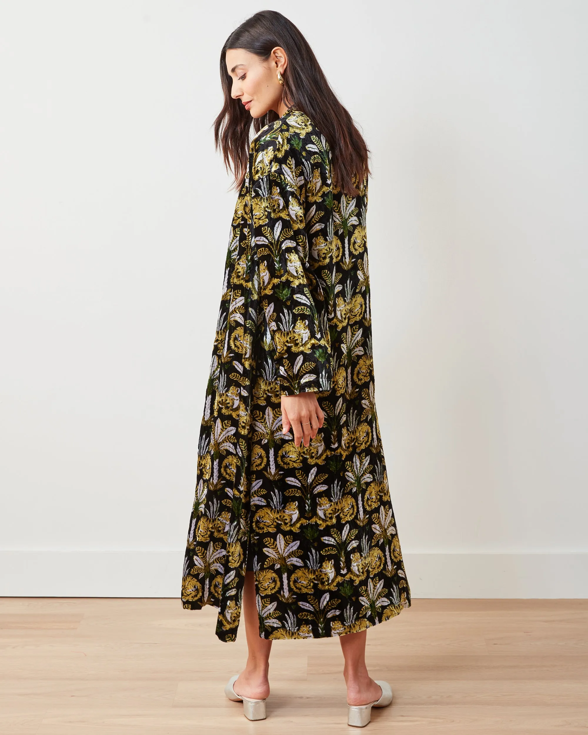 Untamed Tiger - Delancey St Duster - Gold Ink