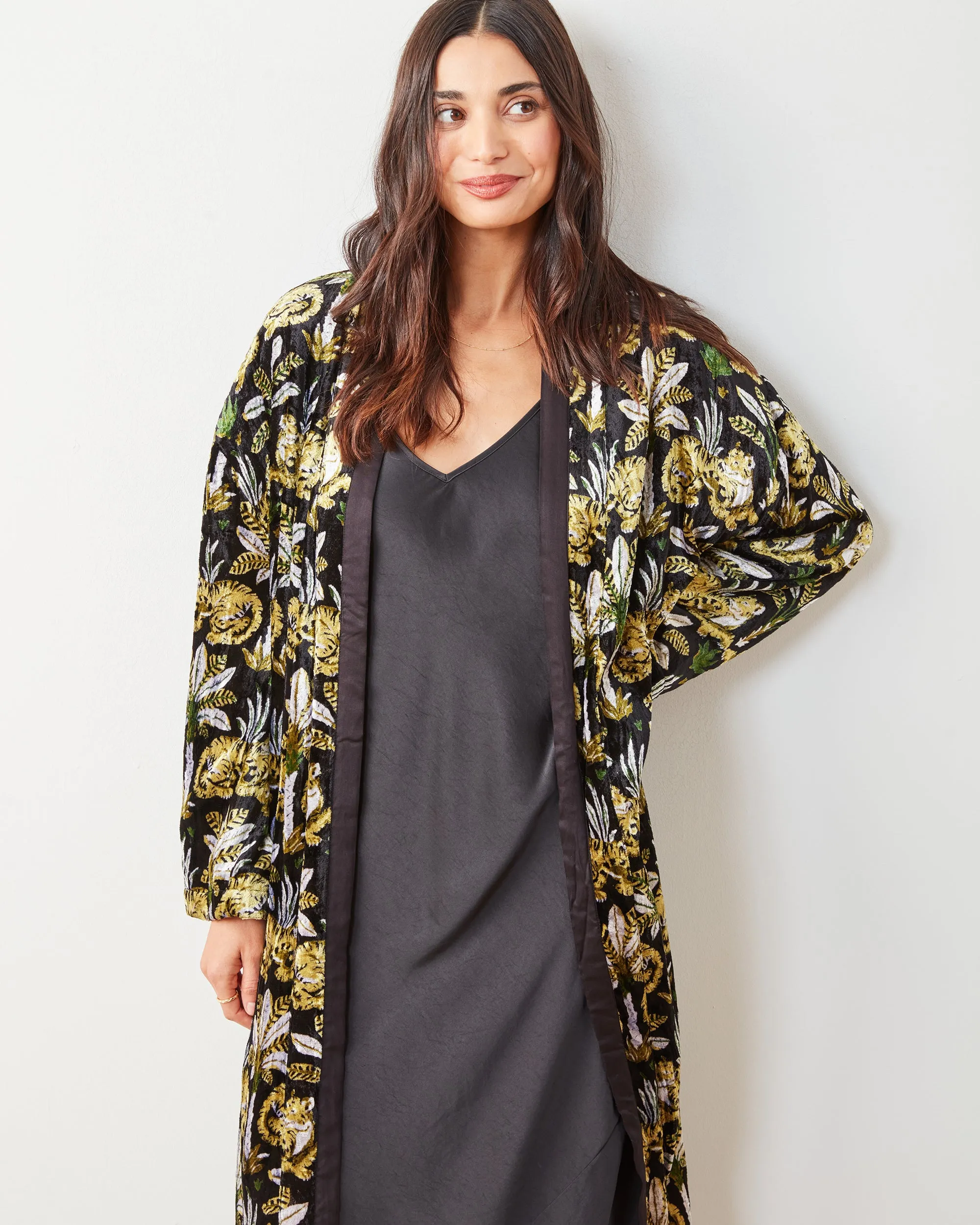 Untamed Tiger - Delancey St Duster - Gold Ink