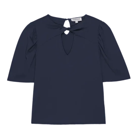 Vivienne Twist Front Top - Graphite