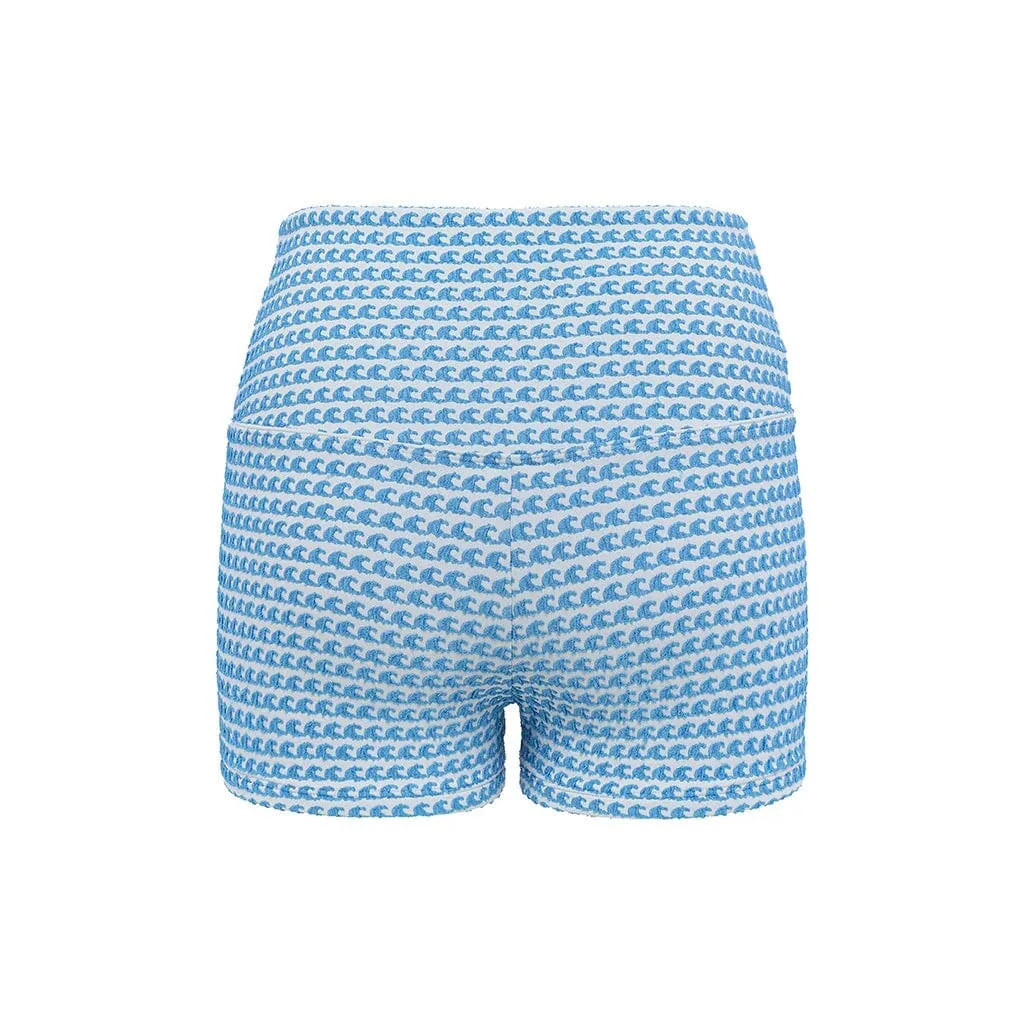 Wave Repeat Micro Bike Short