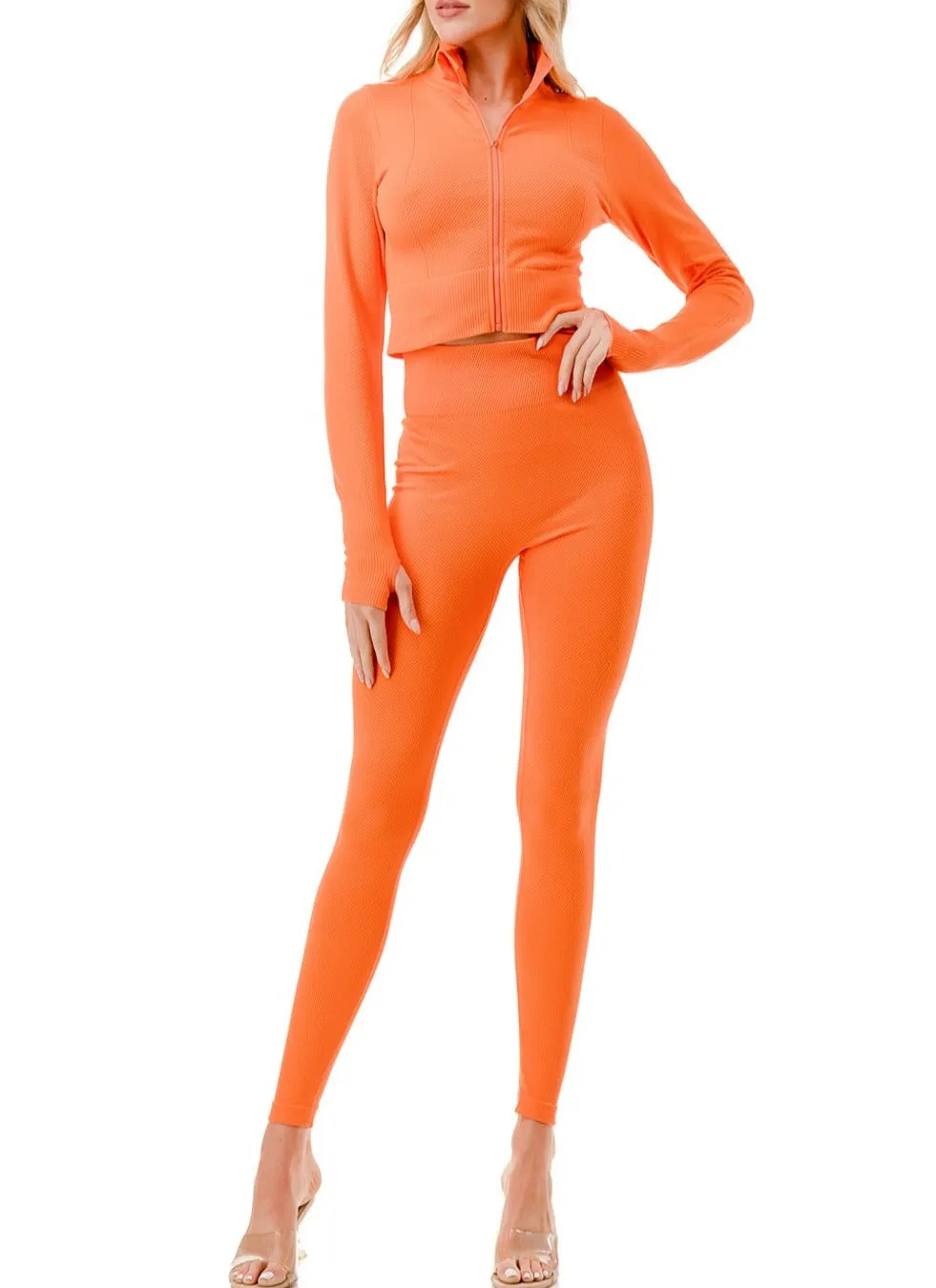 Women's Workout Sets for Women Active wear Gym Outfits Set - SUPJA33SET