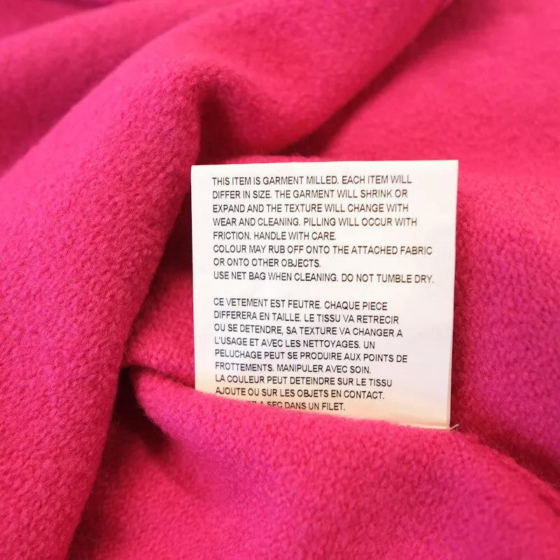 wool square cardigan