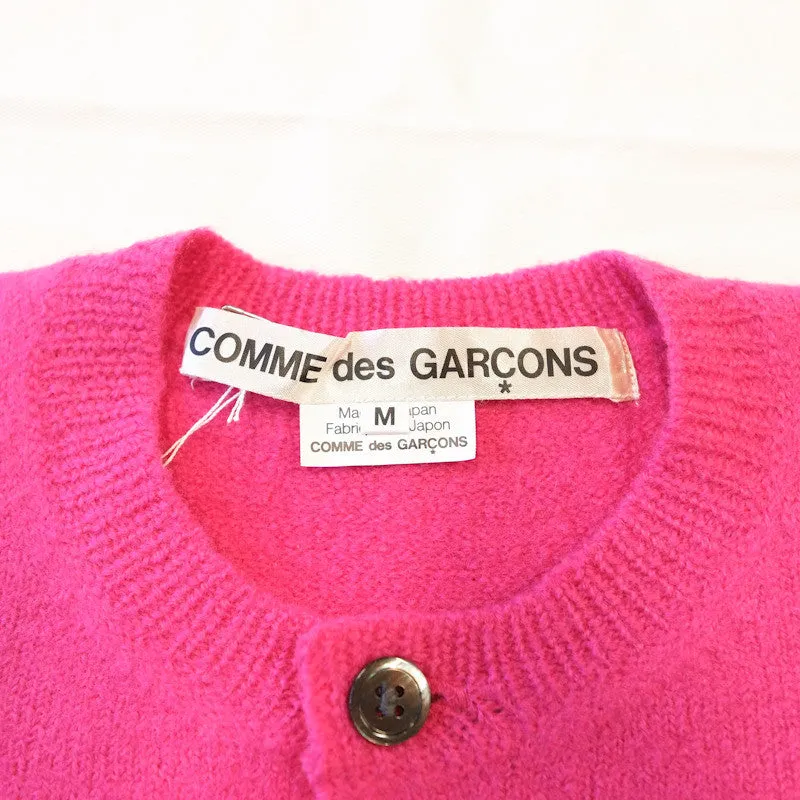 wool square cardigan